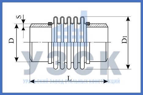 Чертёж компенсатора ОПН в Одинцово