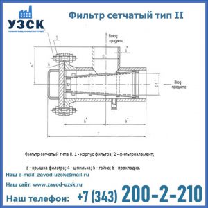 Фильтр сетчатый ФС по Т-ММ-11-2003 в Одинцово