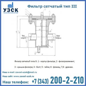 Фильтр сетчатый ФС по Т-ММ-11-2003 в Одинцово